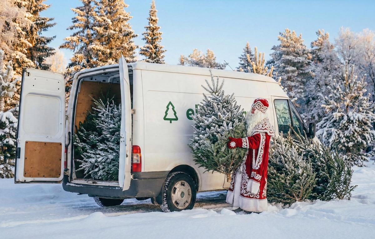 Датская пихта Нордмана - купить живую елку в Москве с доставкой
